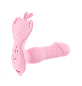 MizzZee - Butterfly Dance Thrusting Wearable Vibrator (Smart APP Model - Chargeable)